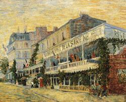 The Restaurant de la Sirene, Vincent Van Gogh